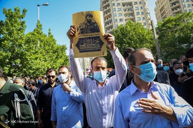 تشییع شهید مدافع حرم «حسن عبدالله زاده»