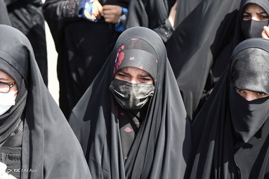 مراسم تشییع و تدفین پیکر پاک شهید «مجید جزایری فارسانی» پس از ۳۷ سال مفقودی - شاهین شهر اصفهان