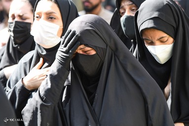 مراسم تشییع و تدفین پیکر پاک شهید «مجید جزایری فارسانی» پس از ۳۷ سال مفقودی - شاهین شهر اصفهان