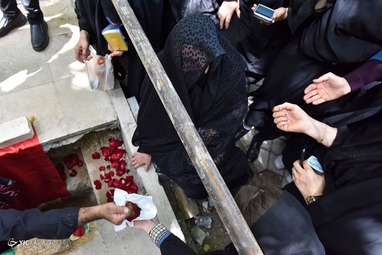 مراسم تشییع و تدفین پیکر پاک شهید «مجید جزایری فارسانی» پس از ۳۷ سال مفقودی - شاهین شهر اصفهان