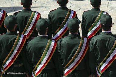 تشییع پیکر دو شهید گمنام - روضه الشهدای جماران
