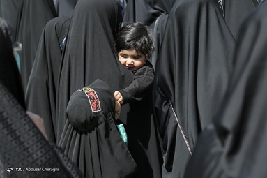 تشییع پیکر دو شهید گمنام - روضه الشهدای جماران