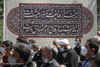 مراسم تشییع و تدفین دو شهید گمنام هشت سال دفاع مقدس - بوستان شهید منفرد نیاکی (اندیشه)