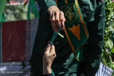 تشییع و خاکسپاری شهید مدافع حرم «سعید مجیدی» - اراک