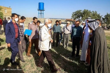 سعید جلیلی در دیدار با جمعی از برگزیدگان روستایی در عشق آباد شهرری