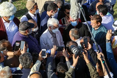 سعید جلیلی در دیدار با جمعی از برگزیدگان روستایی در عشق آباد شهرری