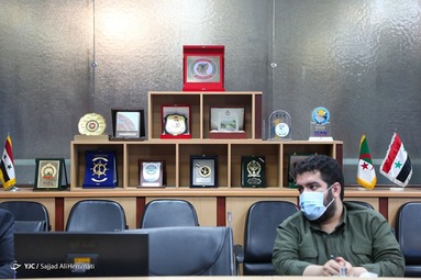 نشست خبری امیر سرتیپ دوم مجید فخری رئیس سازمان جغرافیایی نیرو‌های مسلح