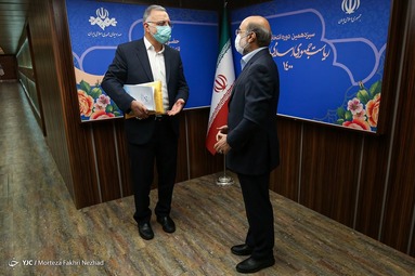ورود داوطلبین به محل سومین مناظره انتخاباتی ریاست جمهوری