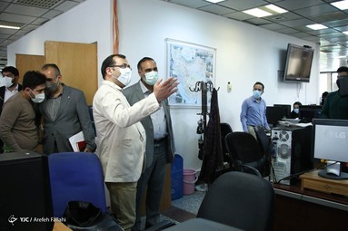بازدید مجید سلطانی مدیرعامل شرکت مخابرات ایران از باشگاه خبرنگاران جوان