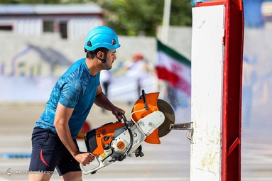اولین المپیاد عملیاتی ورزشی آتش نشانی - تبریز