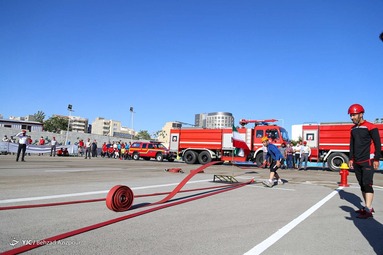 اولین المپیاد عملیاتی ورزشی آتش نشانی - تبریز