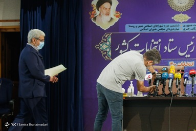 نشست خبری جمال عرف رییس ستاد انتخابات کشور