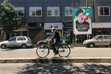 تبلیغات خیابانی انتخابات ۱۴۰۰ - قزوین