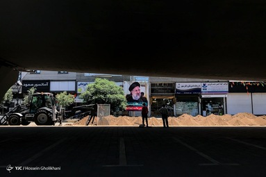 تبلیغات خیابانی انتخابات ۱۴۰۰ - قزوین