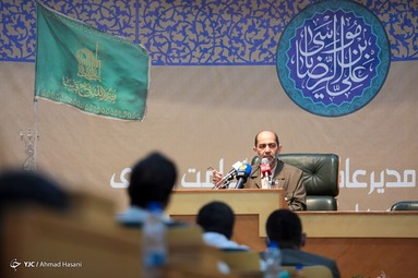 نشست خبری محمدحسین استادآقا، مدیرعامل بنیاد کرامت رضوی