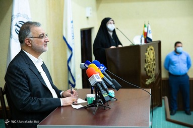 نشست علیرضا زاکانی داوطلب انتخابات ریاست جمهوری با اساتید ودانشجویان دانشگاه امیرکبیر