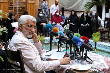 دیدار سعید جلیلی با جوانان رای اولی - کافه سرچشمه