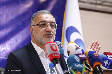 نشست خبری «علیرضا زاکانی» نامزد سیزدهمین دوره انتخابات ریاست جمهوری - خبرگزاری فارس