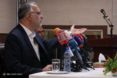 نشست خبری «علیرضا زاکانی» نامزد سیزدهمین دوره انتخابات ریاست جمهوری - خبرگزاری فارس