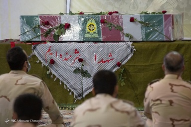 مراسم وداع و تشییع پیکر شهید یوسف زنجانی پور