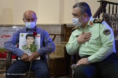 مراسم وداع و تشییع پیکر شهید یوسف زنجانی پور