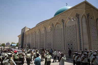 مراسم وداع و تشییع پیکر شهید یوسف زنجانی پور