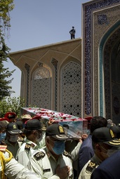 مراسم وداع و تشییع پیکر شهید یوسف زنجانی پور
