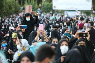 حضور سید ابراهیم رئیسی در گردهمایی بزرگ فرهنگیان - هتل المپیک