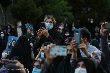 حضور سید ابراهیم رئیسی در گردهمایی بزرگ فرهنگیان - هتل المپیک