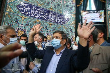 حضور عبدالناصر همتی در حسینیه ارشاد
