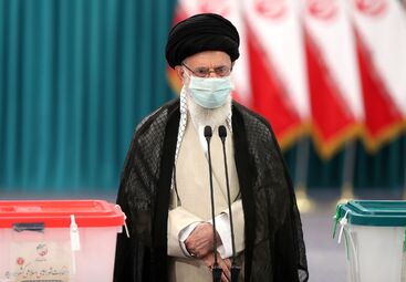 حضور مقام معظم رهبری در انتخابات ۱۴۰۰