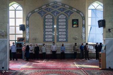 حضور مردم در پای صندوق های اخذ رای - سمنان