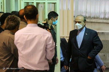 حضور مسعود سلطانی فر در  رای گیری انتخابات - جماران