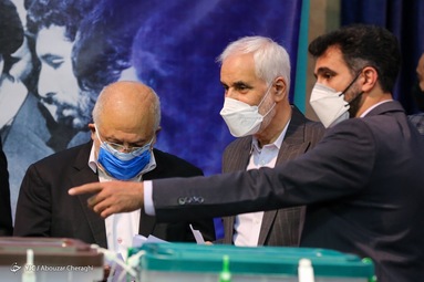 حضور مهرعلیزاده در رای گیری انتخابات - جماران