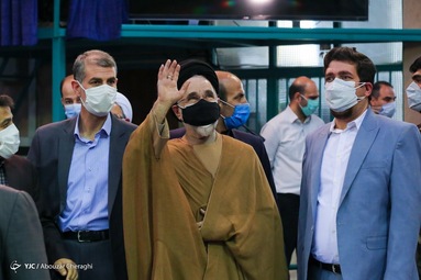 حضور سید محمد خاتمی در رای گیری انتخابات - جماران