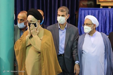 حضور سید محمد خاتمی در رای گیری انتخابات - جماران
