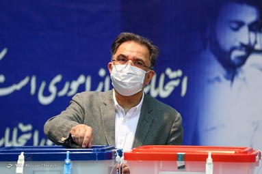 حضور عباس آخوندی در رای گیری انتخابات - جماران