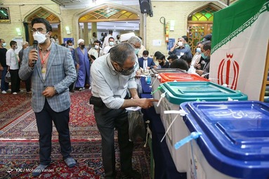حضور مردم تهران در انتخابات ۱۴۰۰ - مسجد ابوذر محله فلاح