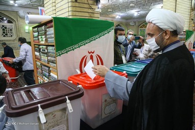 حضور مردم تهران در انتخابات ۱۴۰۰ - مسجد ابوذر محله فلاح
