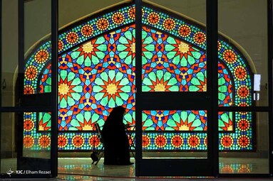 حضور مردم در پای صندوق‌های اخذ رای انتخابات ۱۴۰۰ - مسجد پیامبر اعظم شهید محلاتی