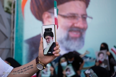جشن پیروزی حامیان آیت‌الله رئیسی - میدان امام حسین (ع)