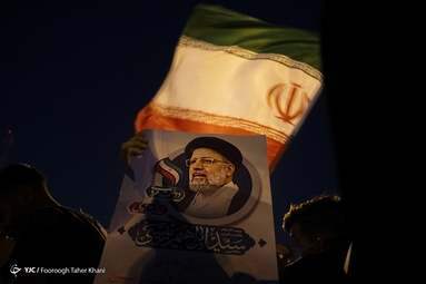 جشن پیروزی حامیان آیت‌الله رئیسی - میدان امام حسین (ع)