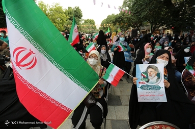 جشن پیروزی حامیان سید ابراهیم رئیسی - همدان