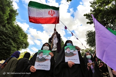 جشن پیروزی حامیان سید ابراهیم رئیسی - همدان