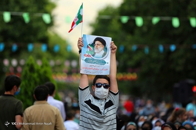 جشن پیروزی حامیان سید ابراهیم رئیسی - همدان