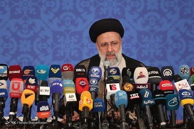 نشست خبری حجت‌الاسلام سید ابراهیم رئیسی