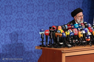 نشست خبری حجت‌الاسلام سید ابراهیم رئیسی