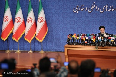 نشست خبری حجت‌الاسلام سید ابراهیم رئیسی