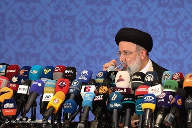 نشست خبری حجت‌الاسلام سید ابراهیم رئیسی