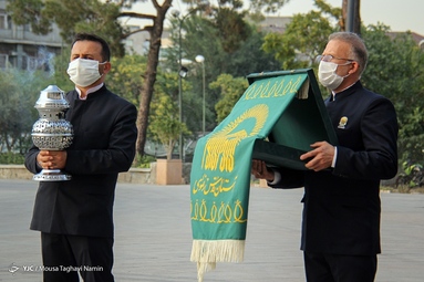 آیین اختتامیه فرهنگسرای سیار زیارت - ایستگاه راه آهن تهران